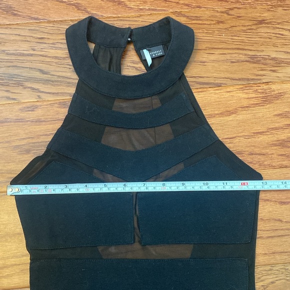 Sparkle & Fade Mesh Block bodysuit black - Picture 11 of 12